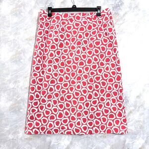 Boden Womenβs Skirt US size 10 Abstract Art Deco Preppy